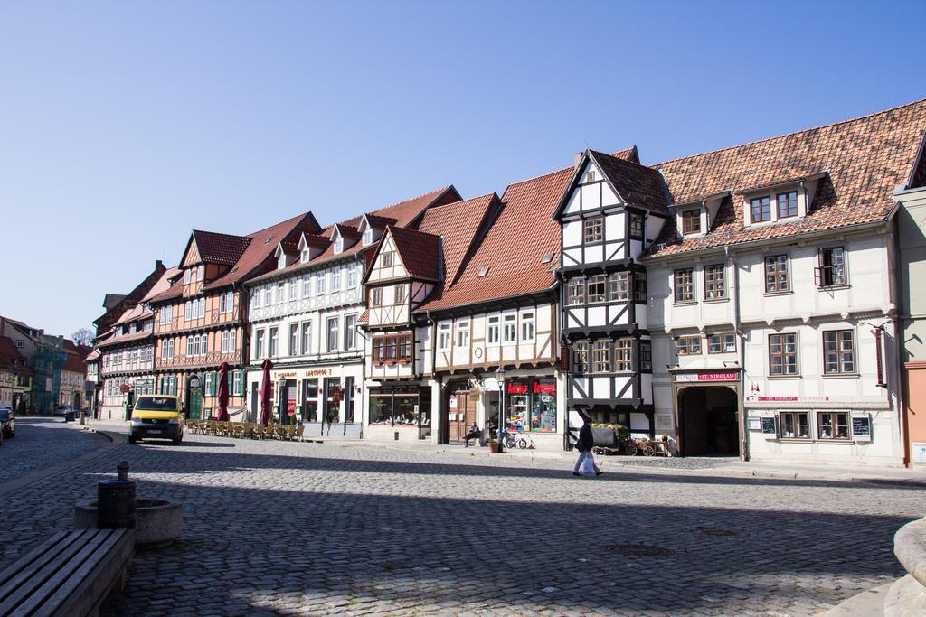 Apartmenthaus Seiler Quedlinburg Dış mekan fotoğraf